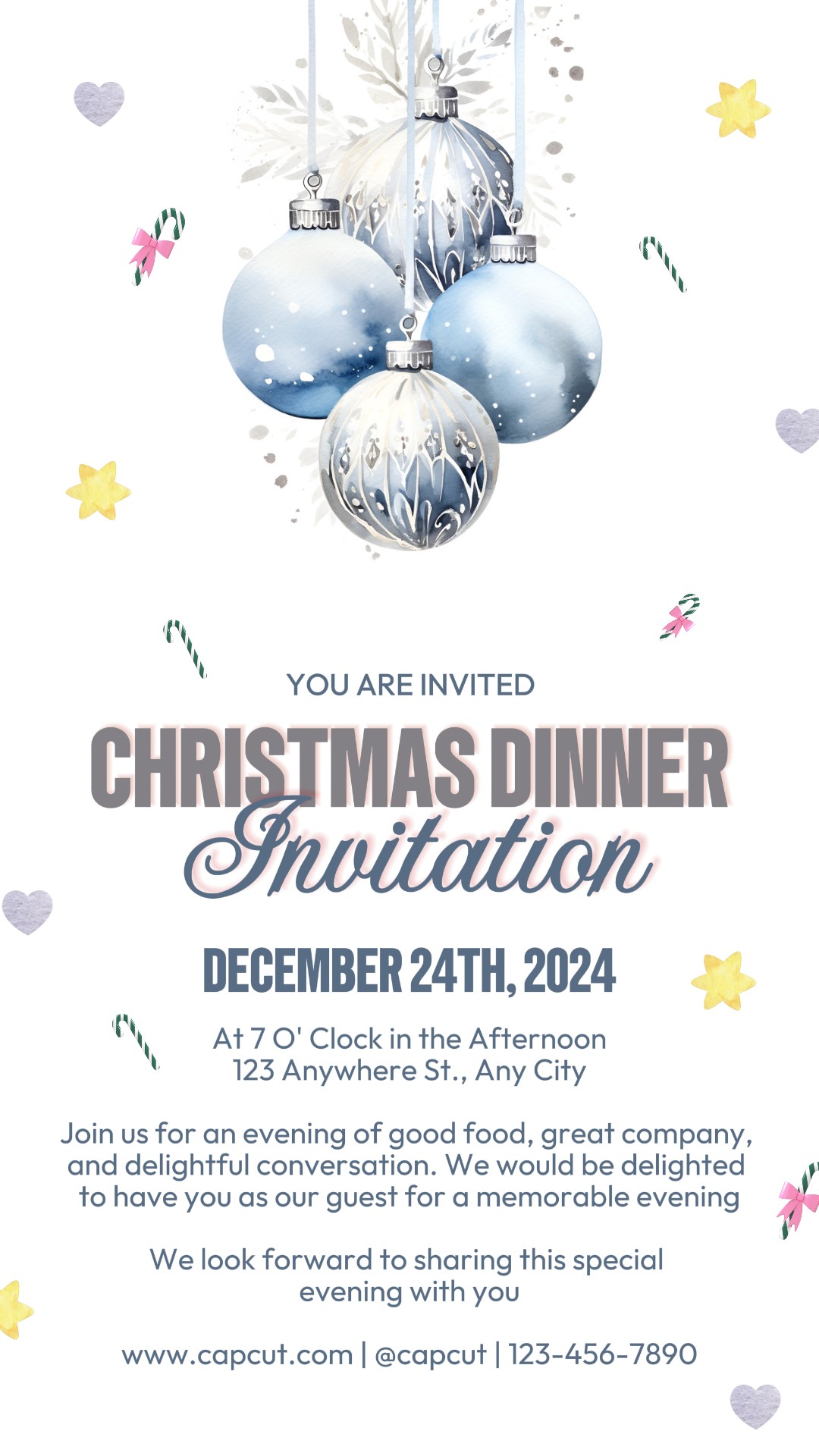 Invitación Para Cena De Navidad De Otras Industrias
