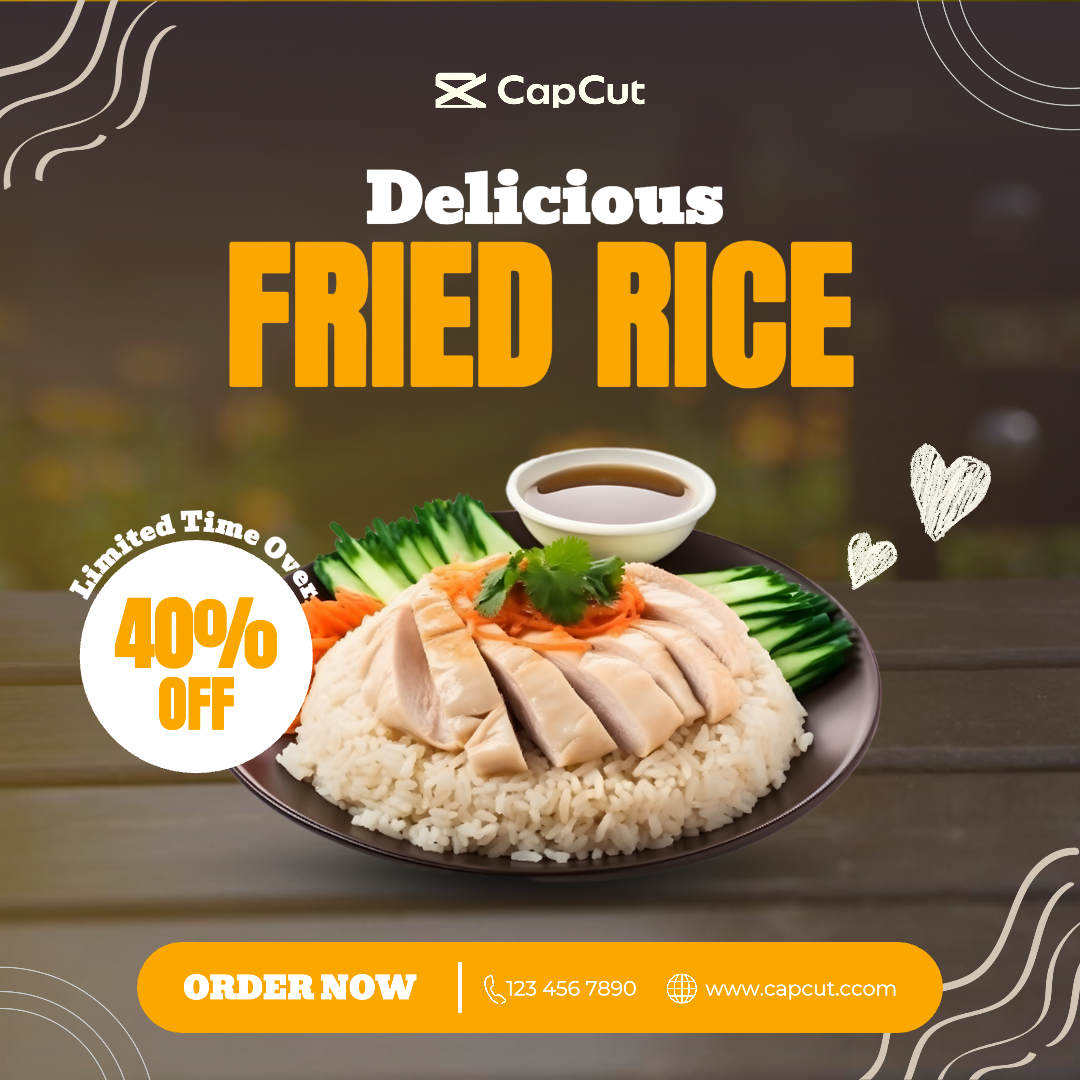 Delicious Fried Rice Promotion