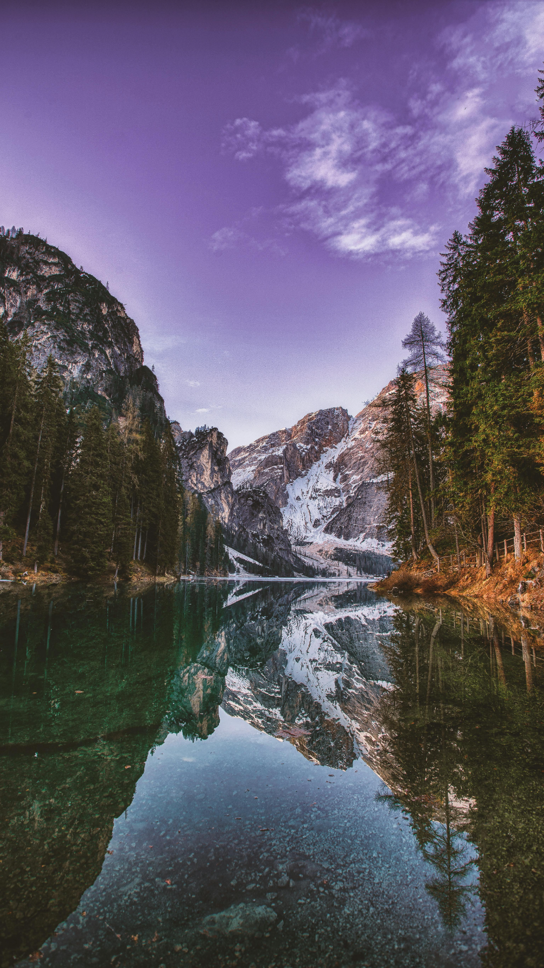 Fondo de pantalla cartel creativo lago