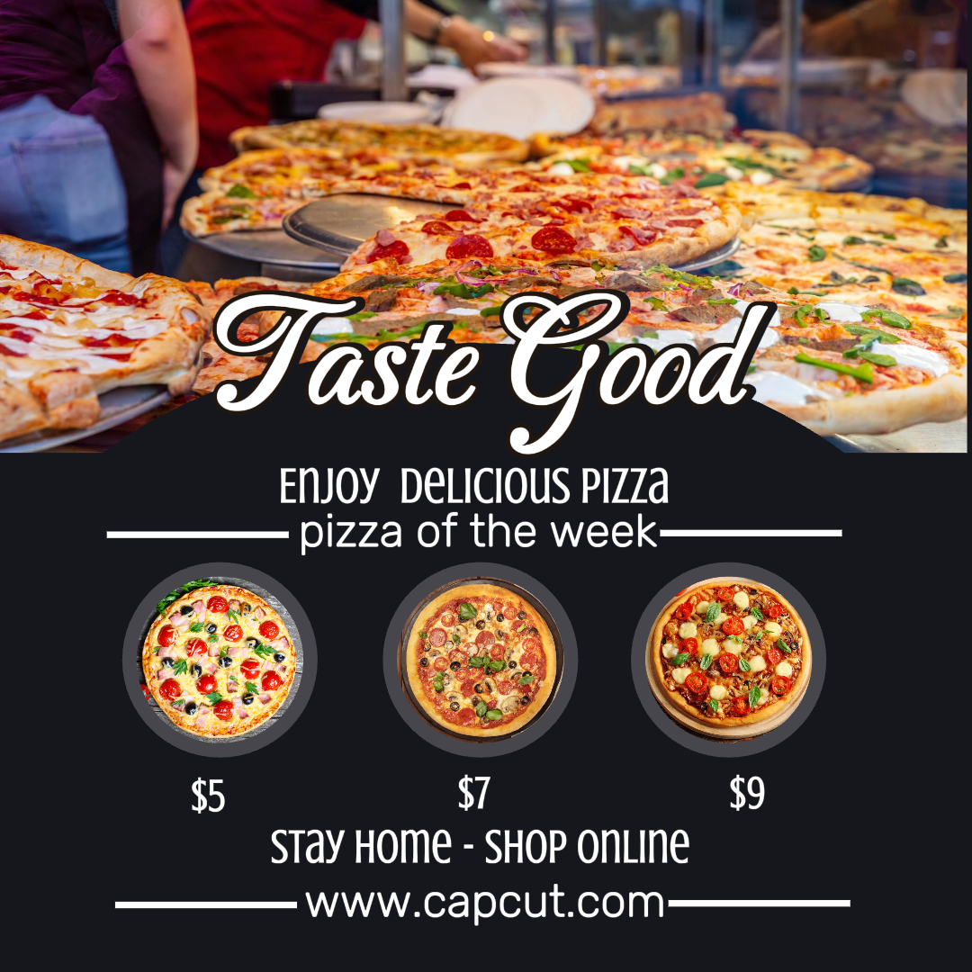 Promoção Especial De Pizza Para Postagem No Instagram 