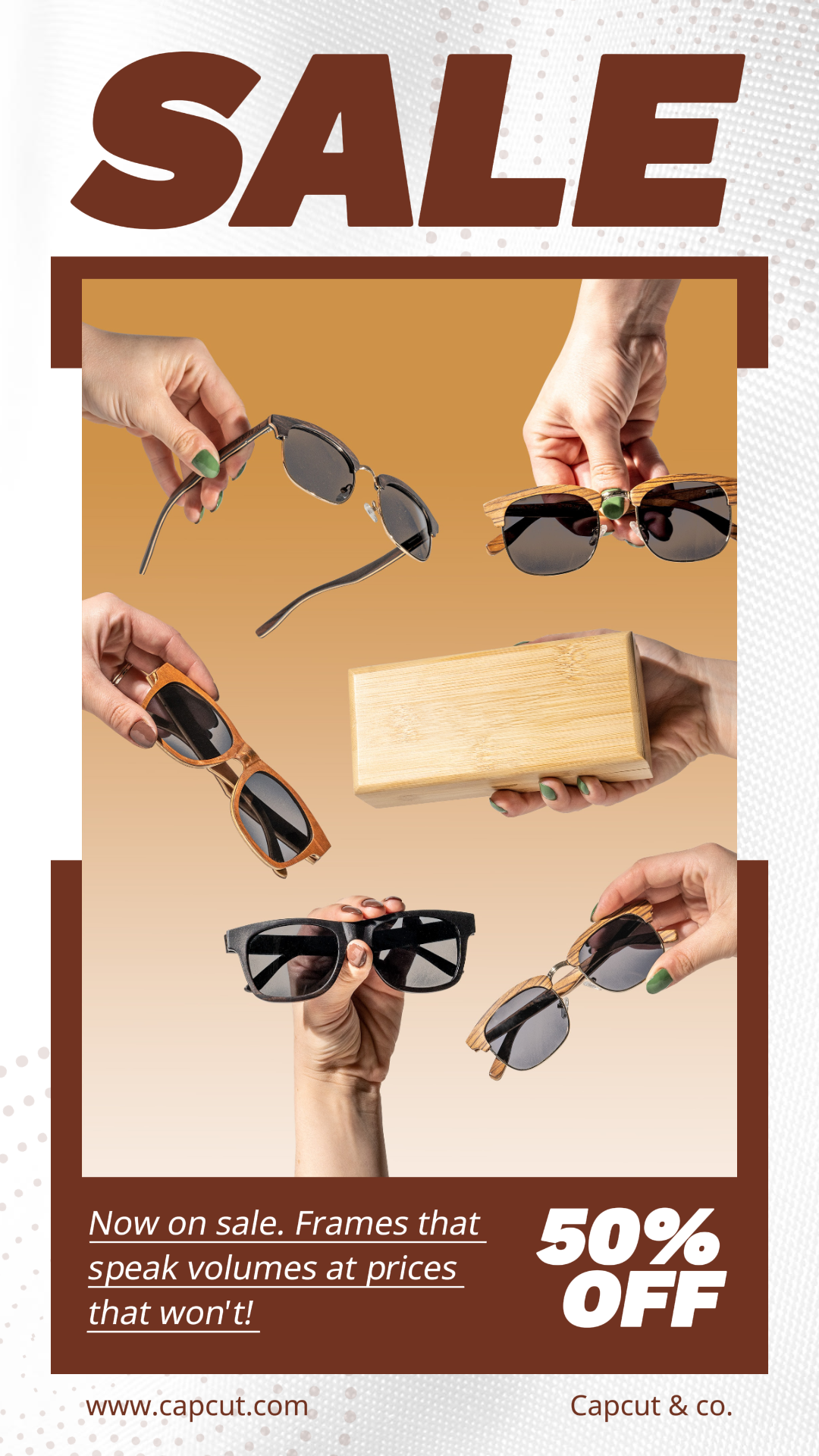 Sale Eyelasses Fashion Promotion Instagram Post