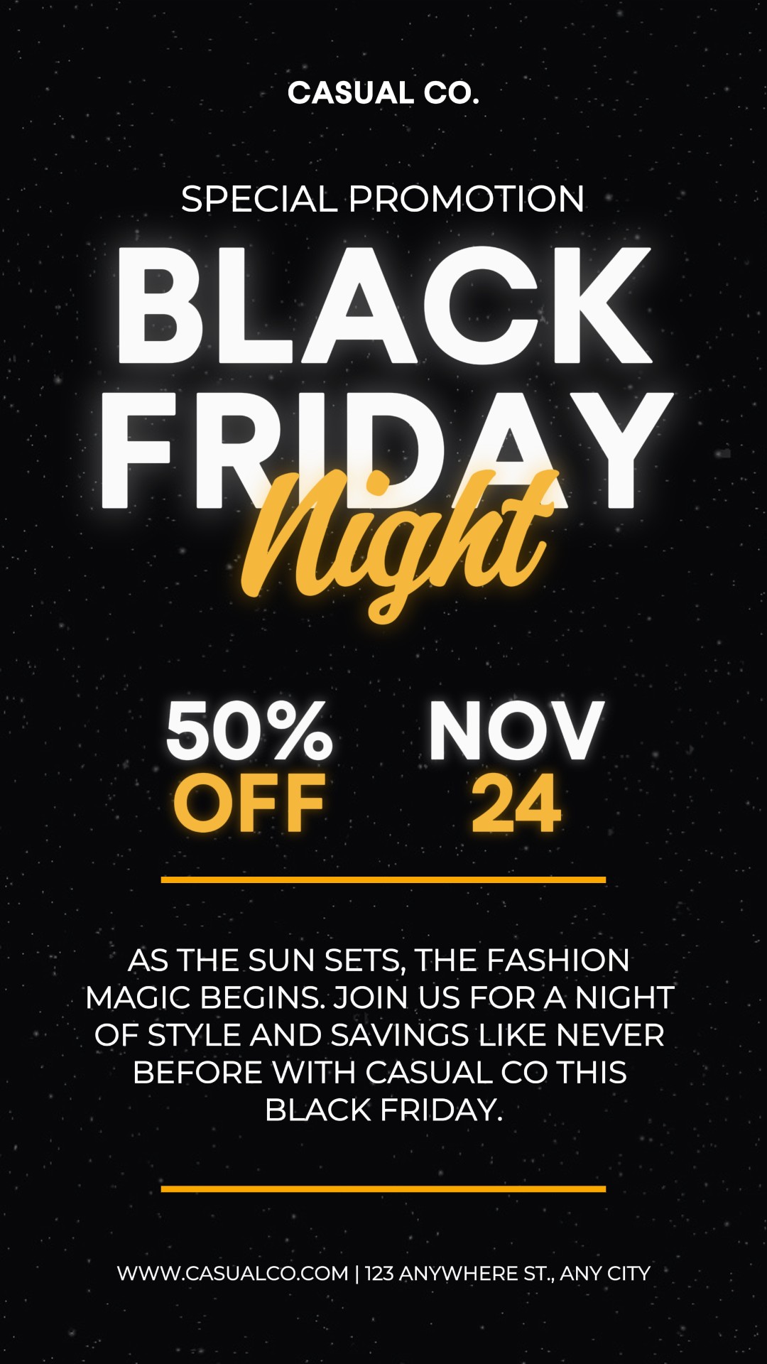 Promoção Black Friday Venda Instagram Story