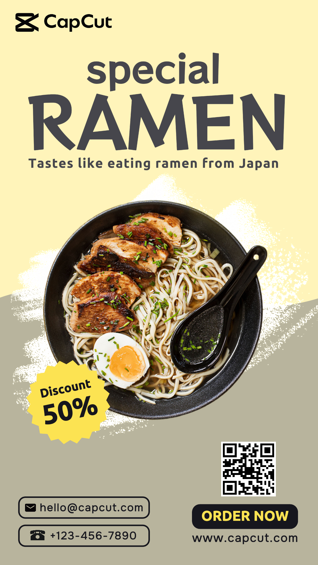 Histoire spéciale de Food Ramen sur Instagram