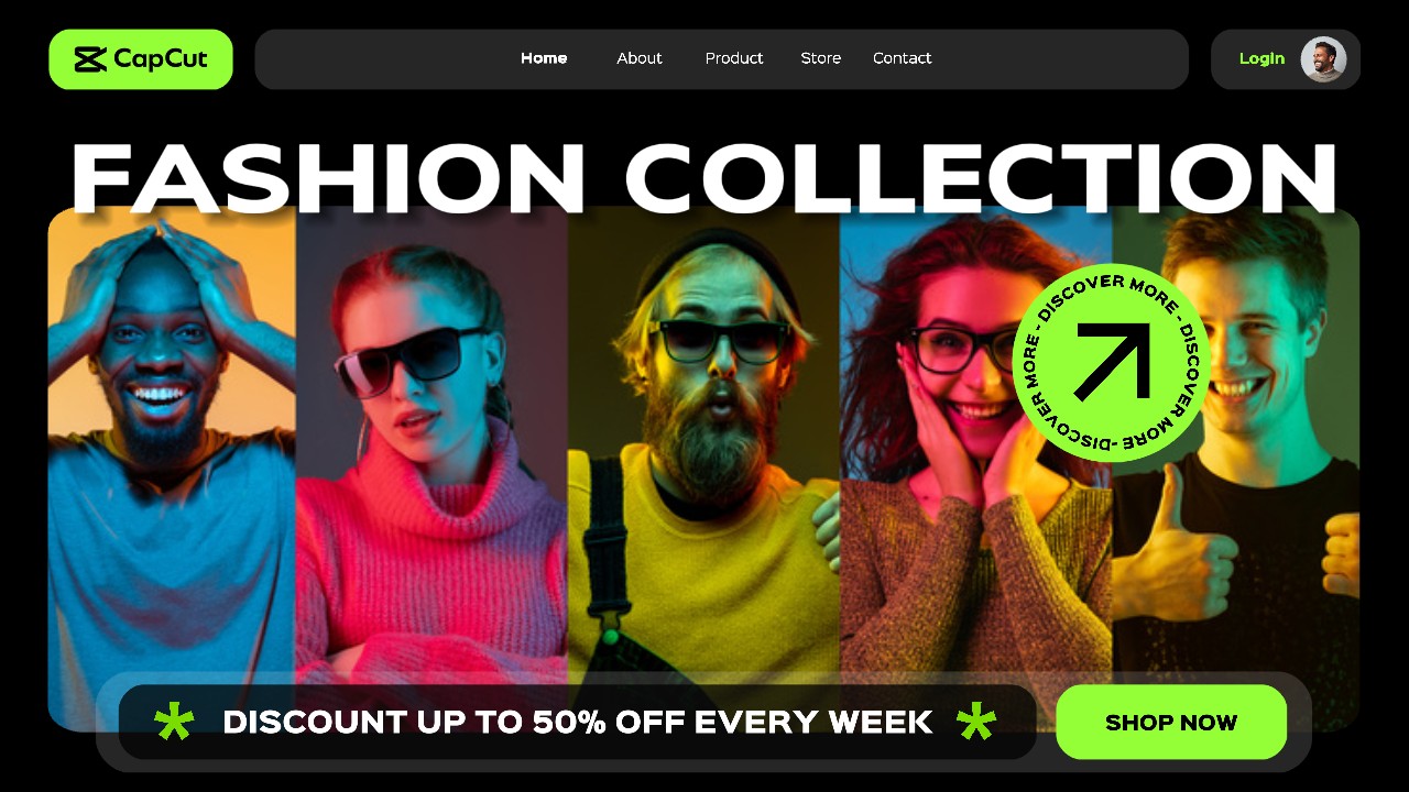 capcut template cover