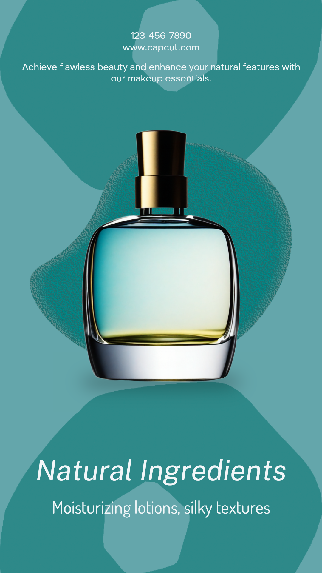 Exibição de efeitos de beleza e cuidados pessoais