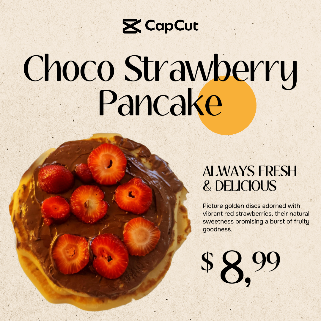 Pancake Day Special Price Tag Instagram Post