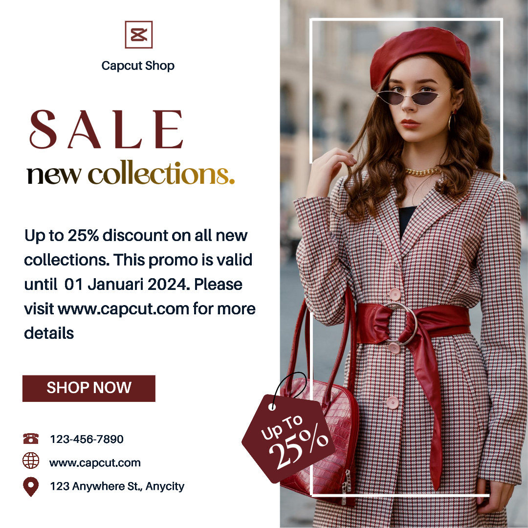 Fashion Industry New Collections Promotion Instagram Post