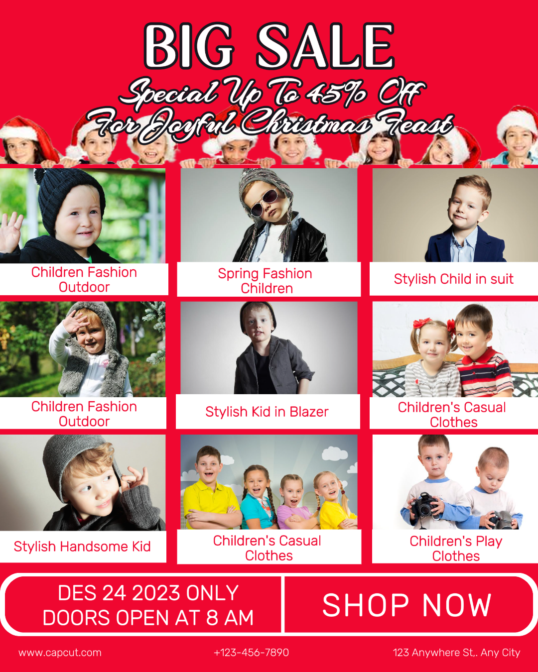 GRAN VENTA EN LA PROMOCIÓN DE ROPA INFANTIL INSTAGRA