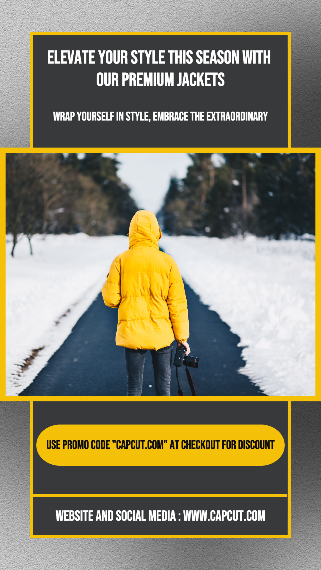 Fashion Display Promo Jaket Sale Instagram Story