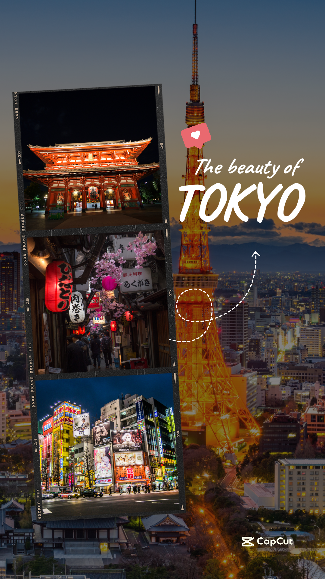 capcut template cover