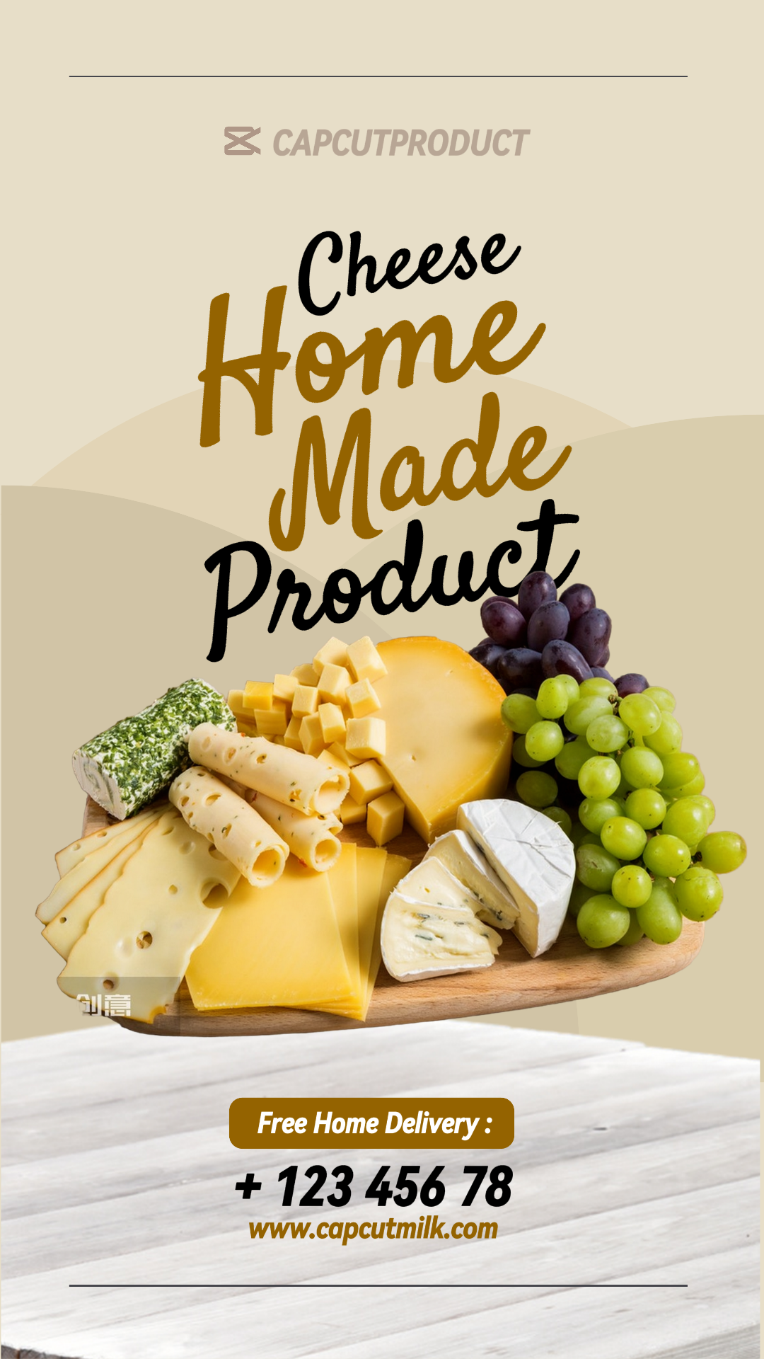 Hausgemachte Milch Instagram Stories Tabelle Holz P _ copy