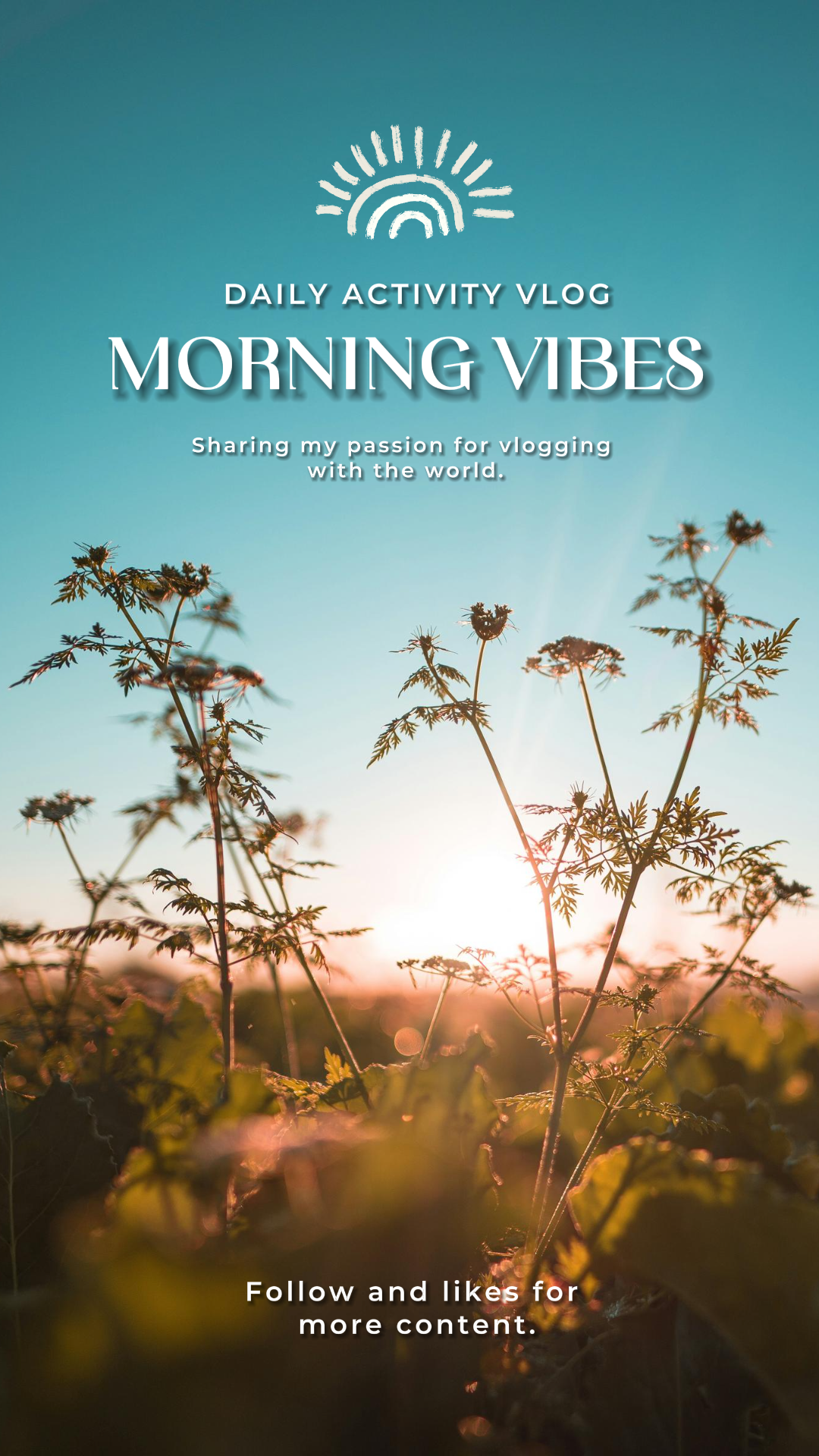 Tiktok thumbnail morning daily vlog minimalist