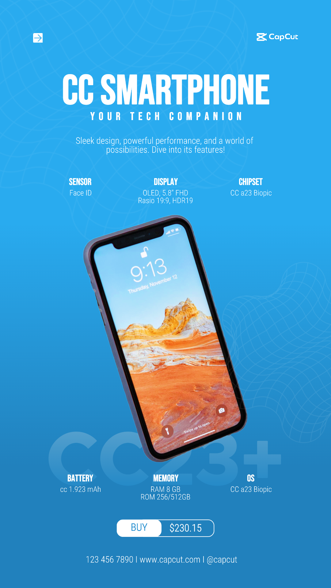 capcut template cover