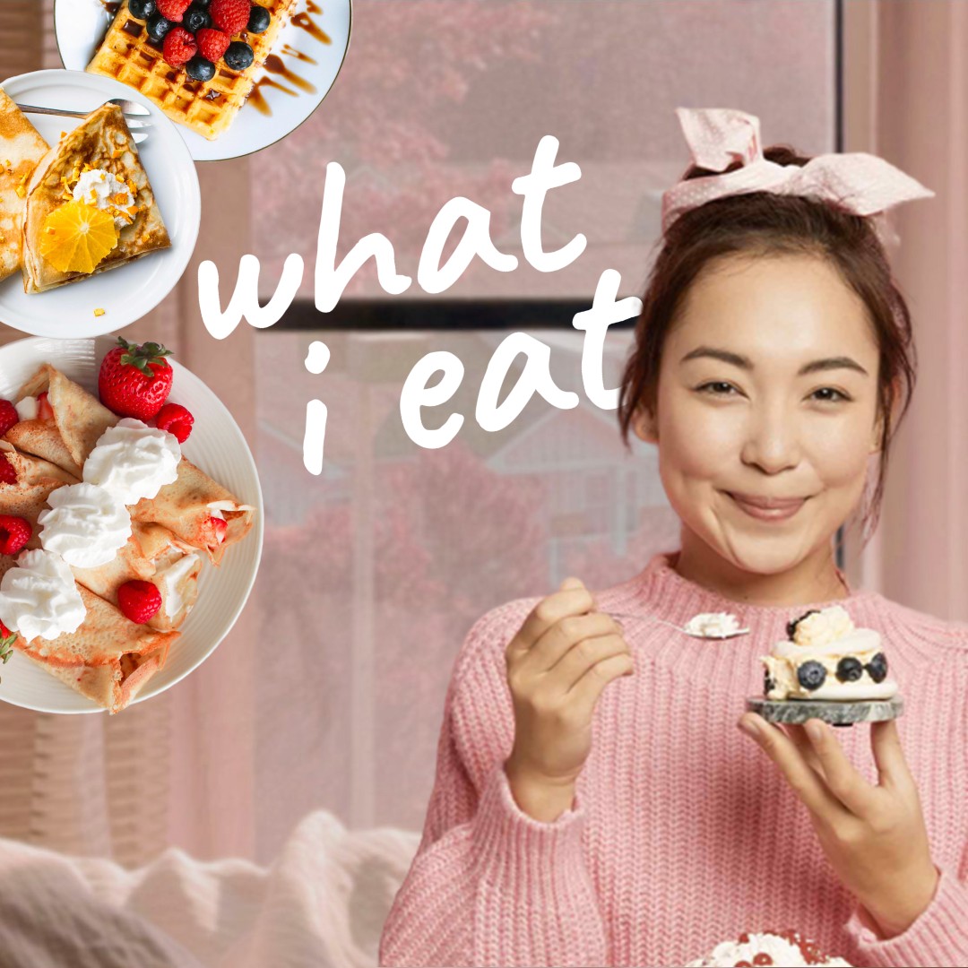 Apa yang Saya Makan Berbagi Diet Vlog Youtube Thumbnail 1: 1