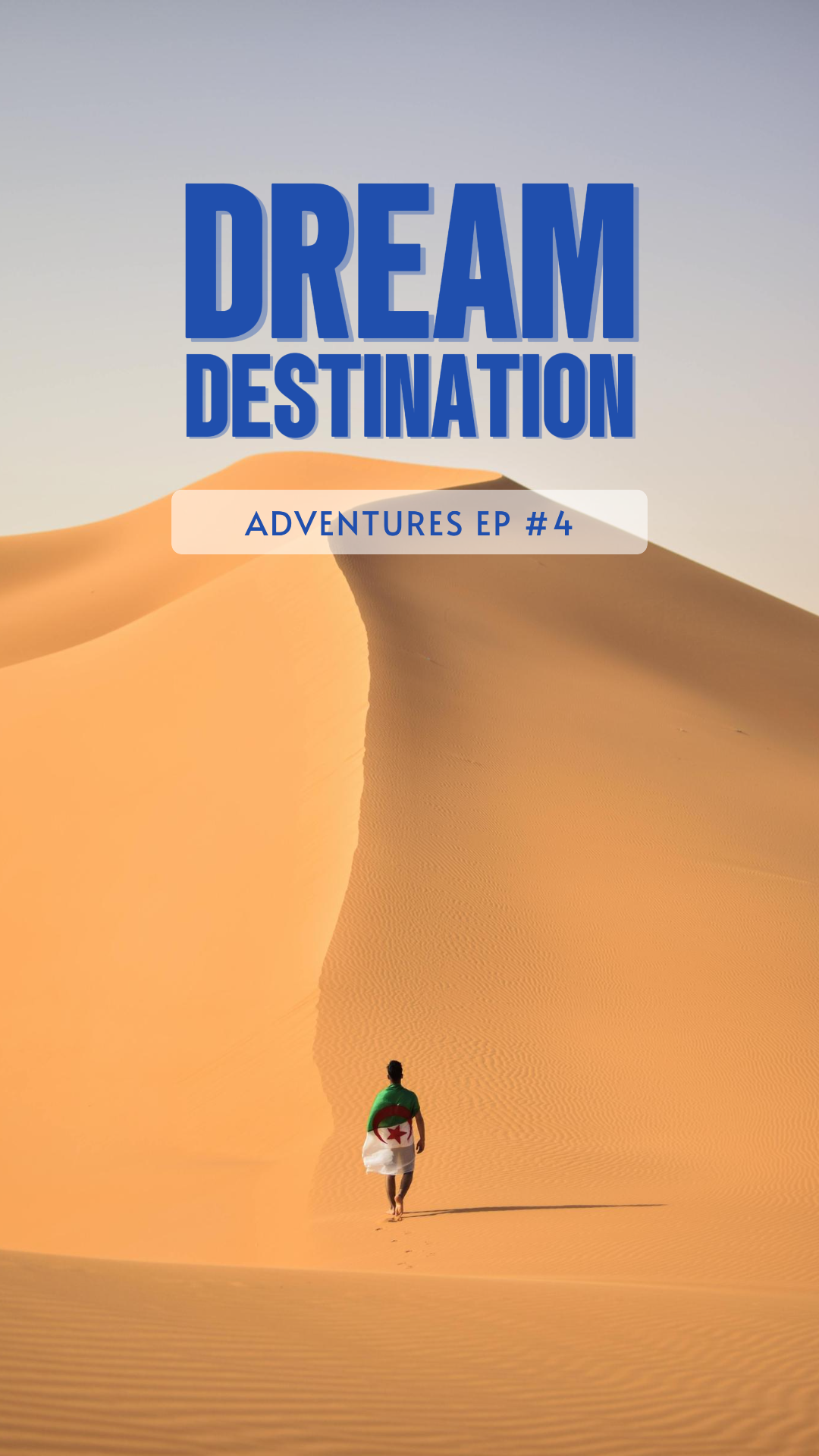 Viaje - Cartel creativo Destino de ensueño