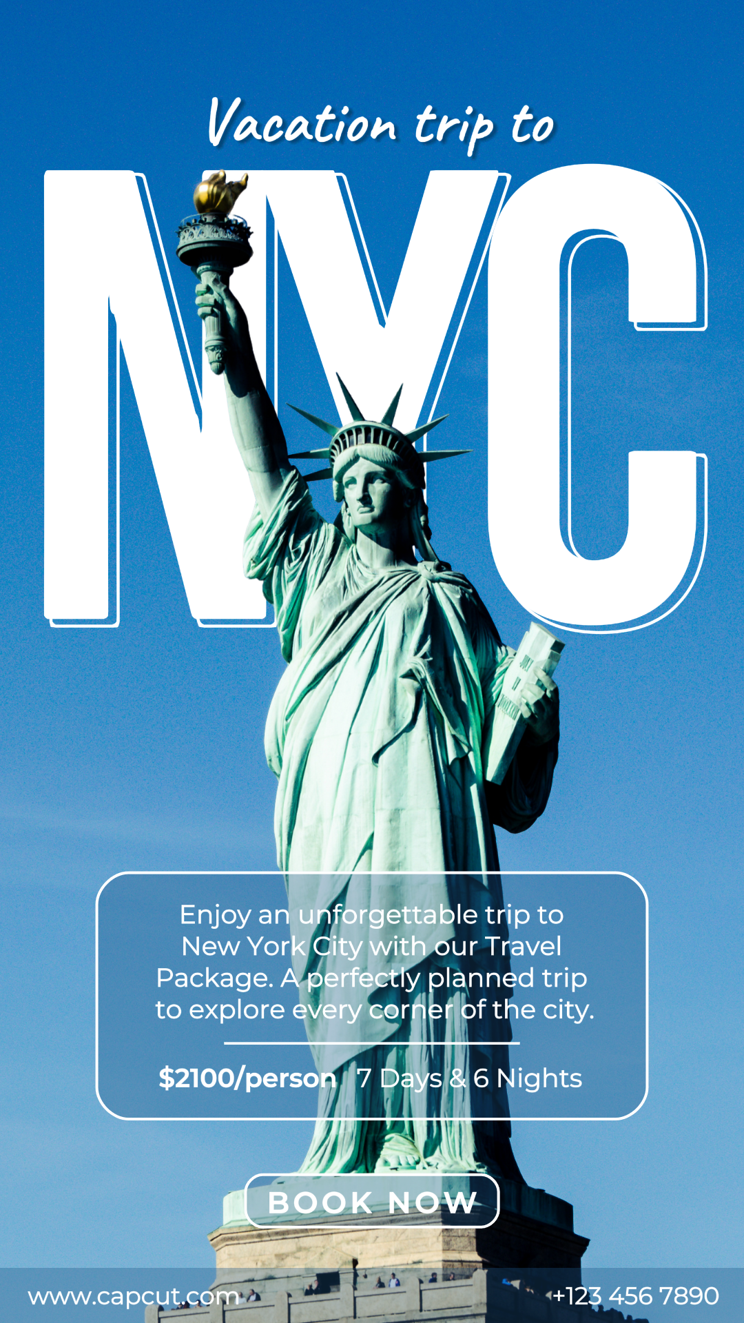 Travel Marketing poster tiktok new york