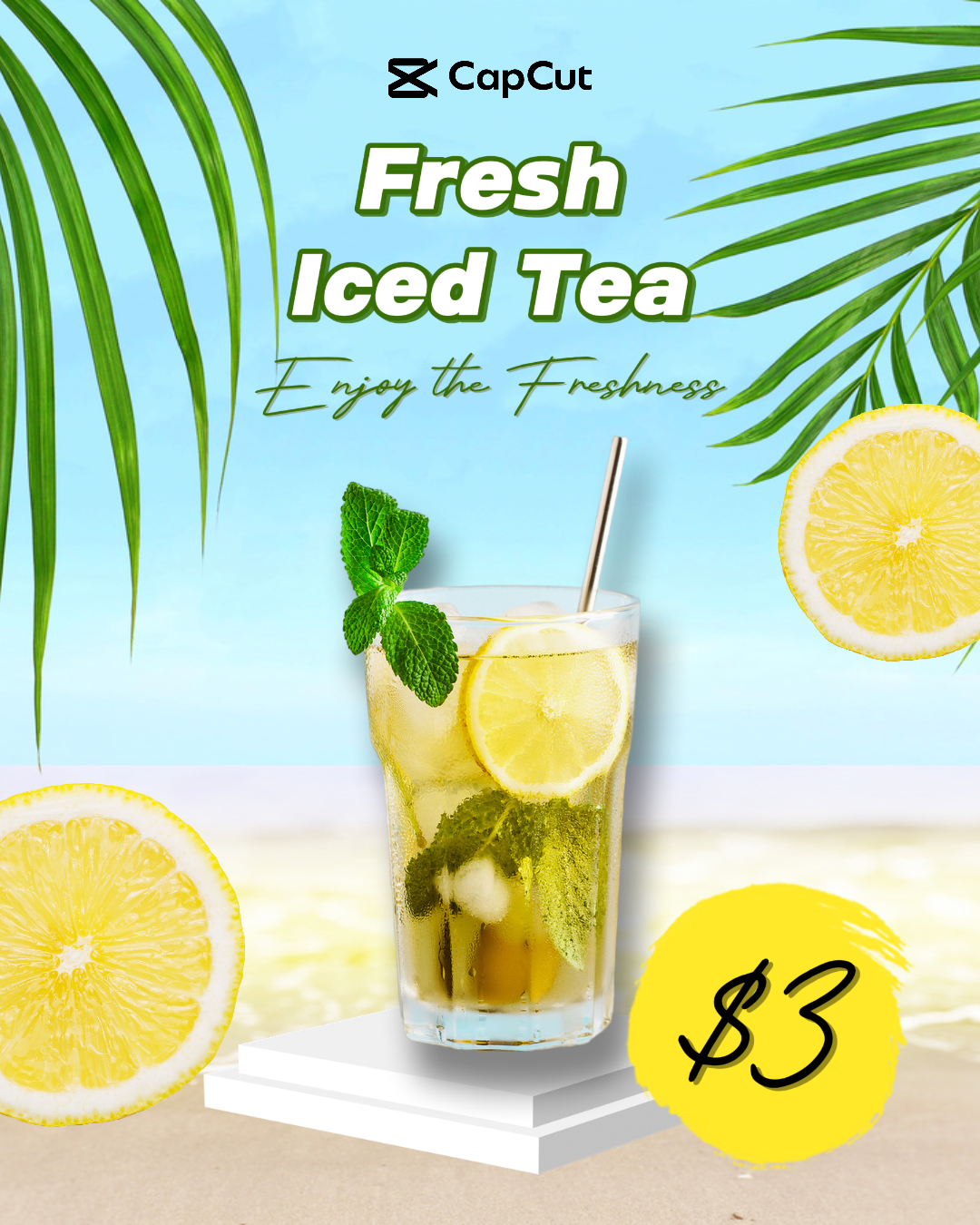 Minuman Promosi Es Teh Potret Instagram