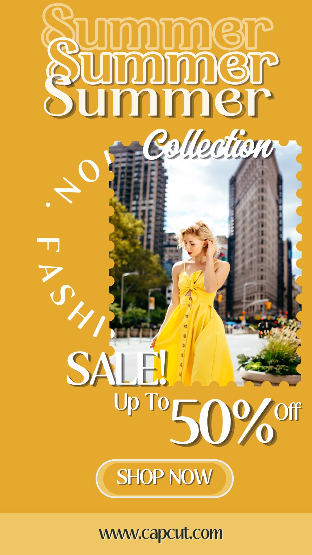 Summer sale instagram story