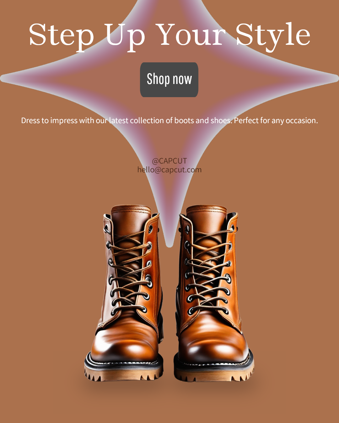 Convite de Roupas e Sapatos