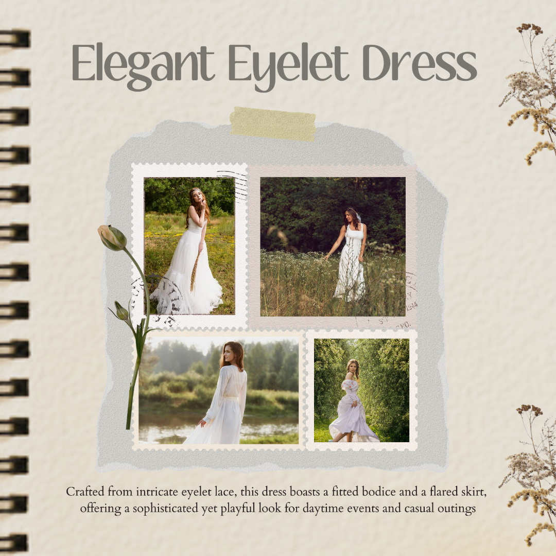 Facebook Ads Roupas e Sapatos Vestido Display Facebook Post Marrom e Creme