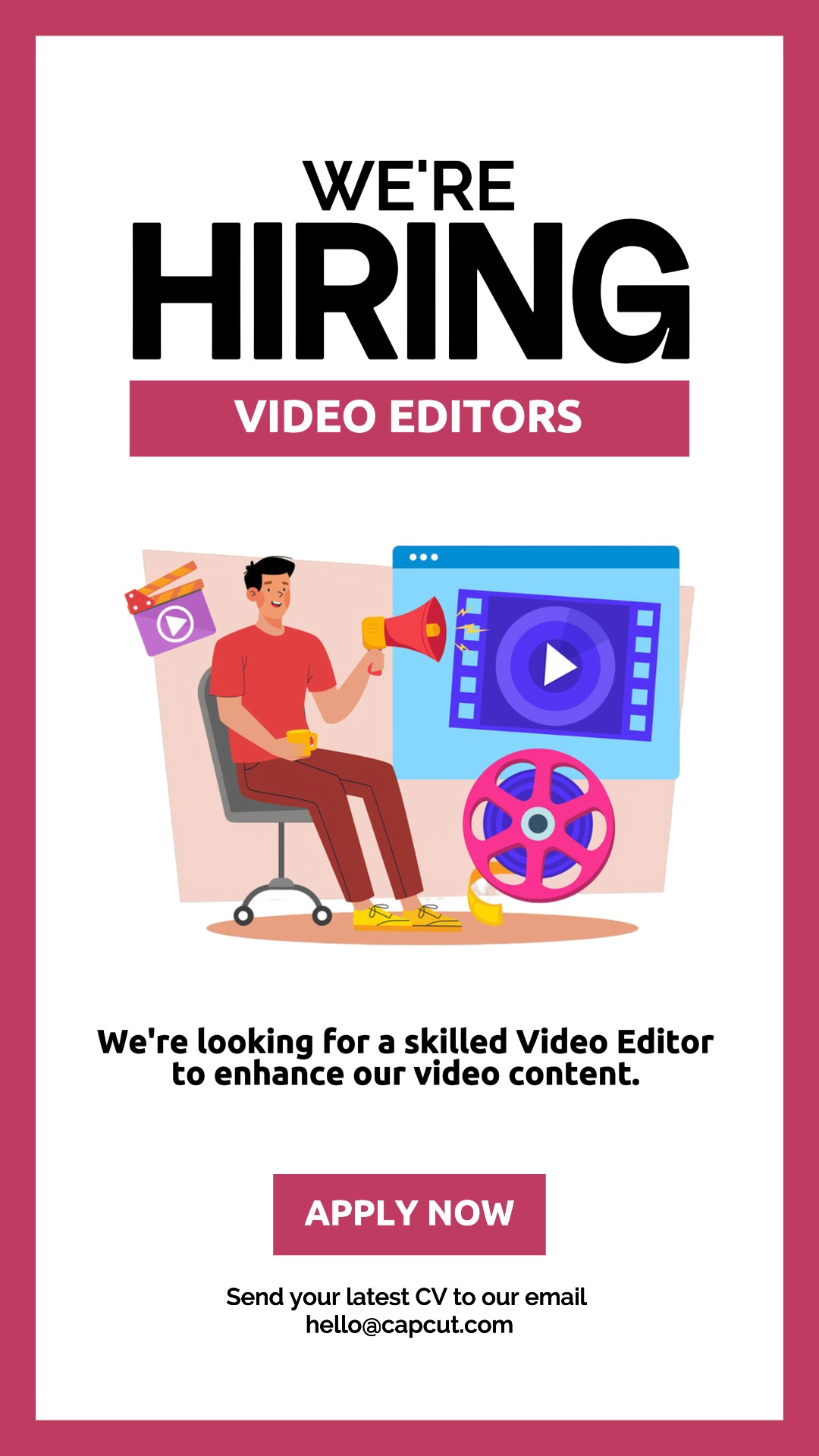 Job Vacancy Introduction Instagram Story