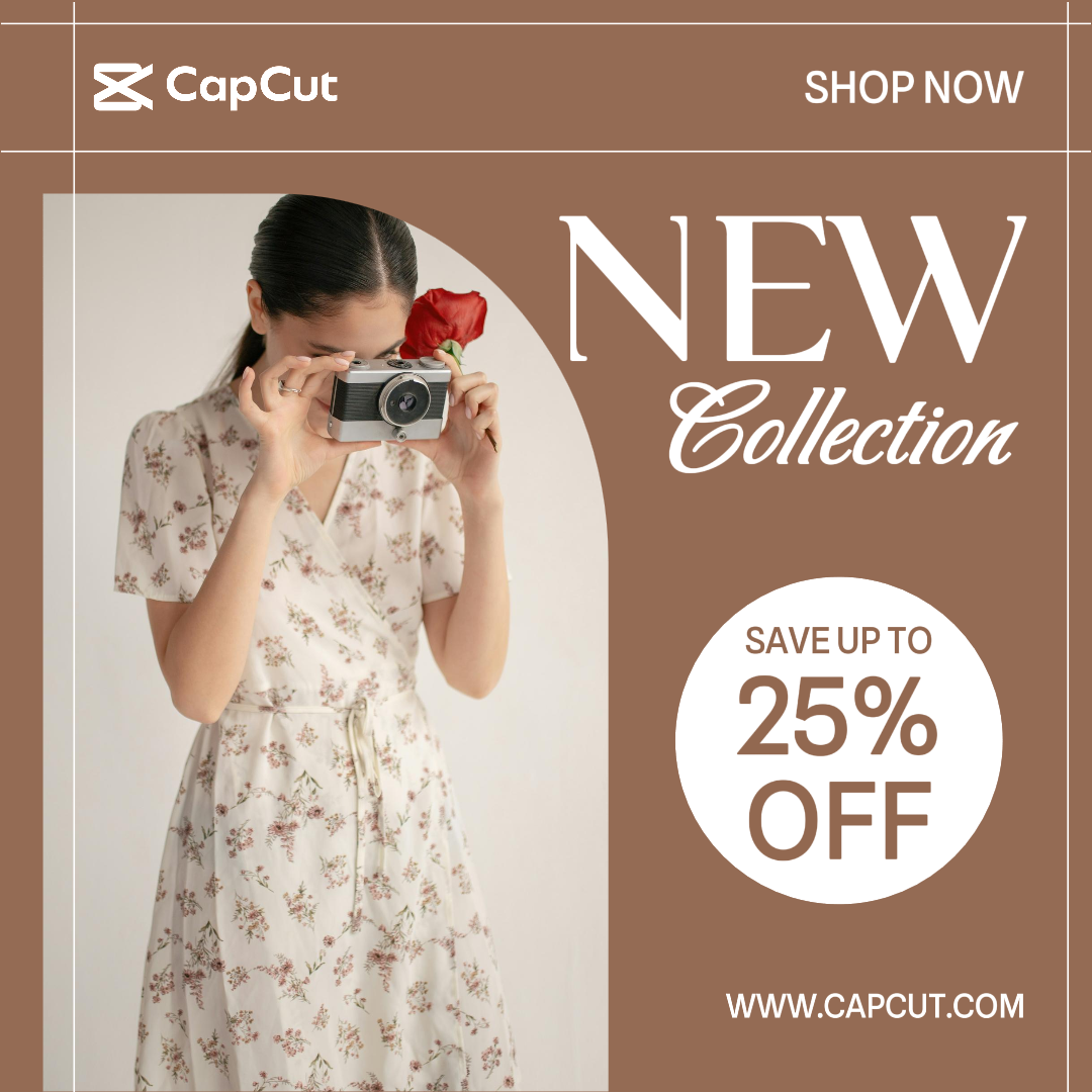 Pôster de Marketing de Roupas Nova Coleção Instagram Post