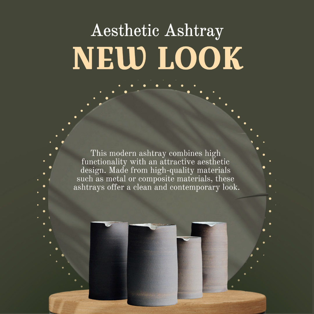 Produkt Display New Look Aschenbecher Eleganter Dunkler Schatten