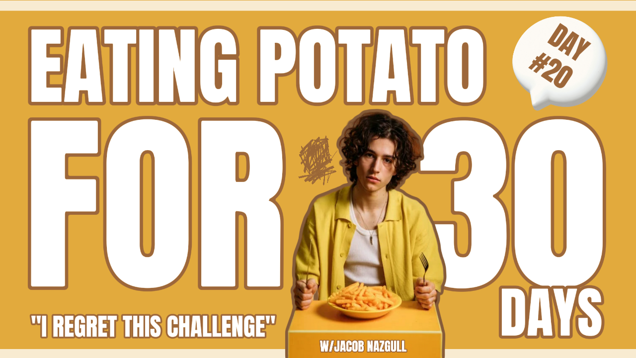 Youtube Thumbnail - Tantangan Makanan