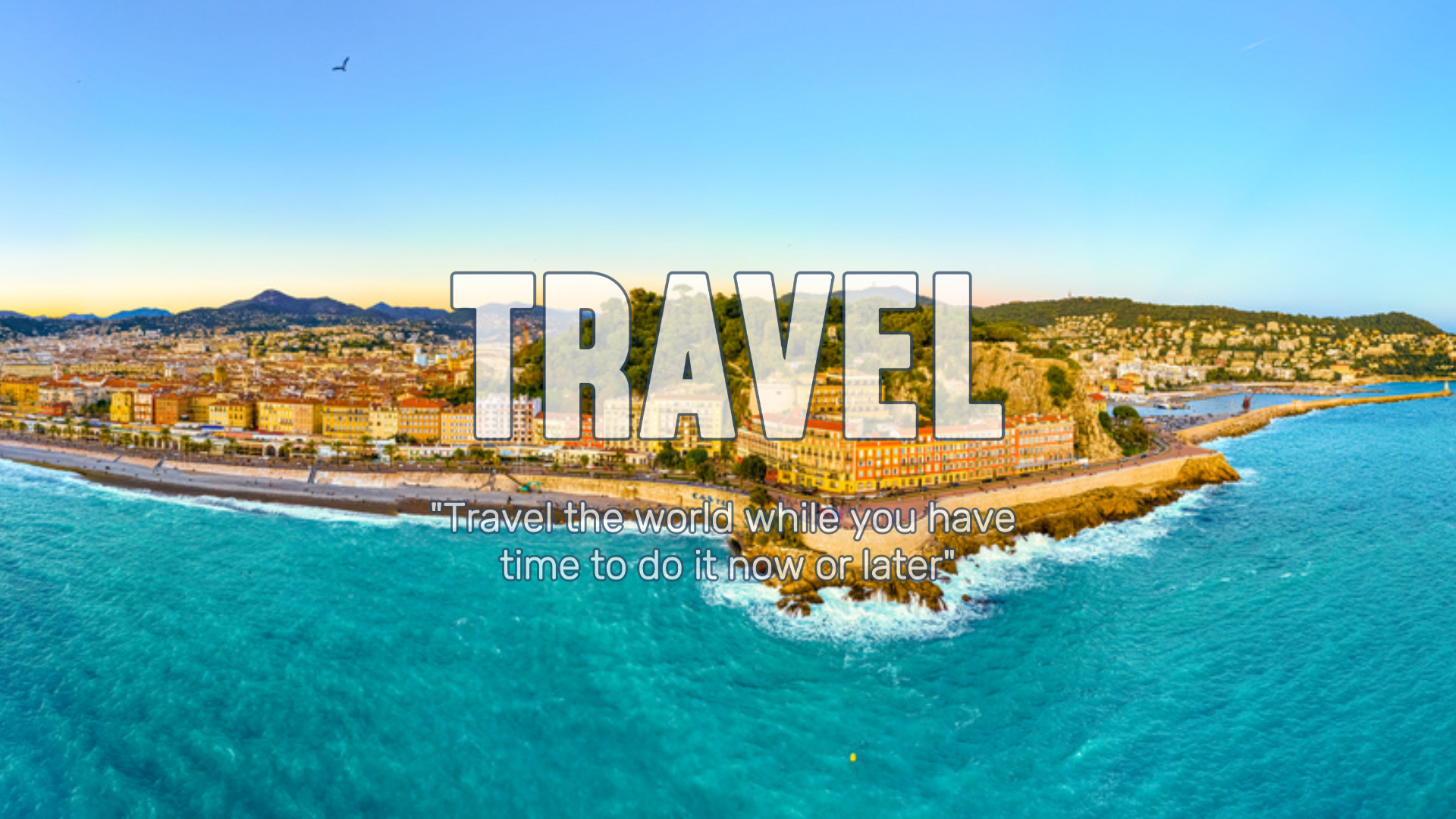 Travel - Creative Poster Landscape Wallpaper Europe  Travel