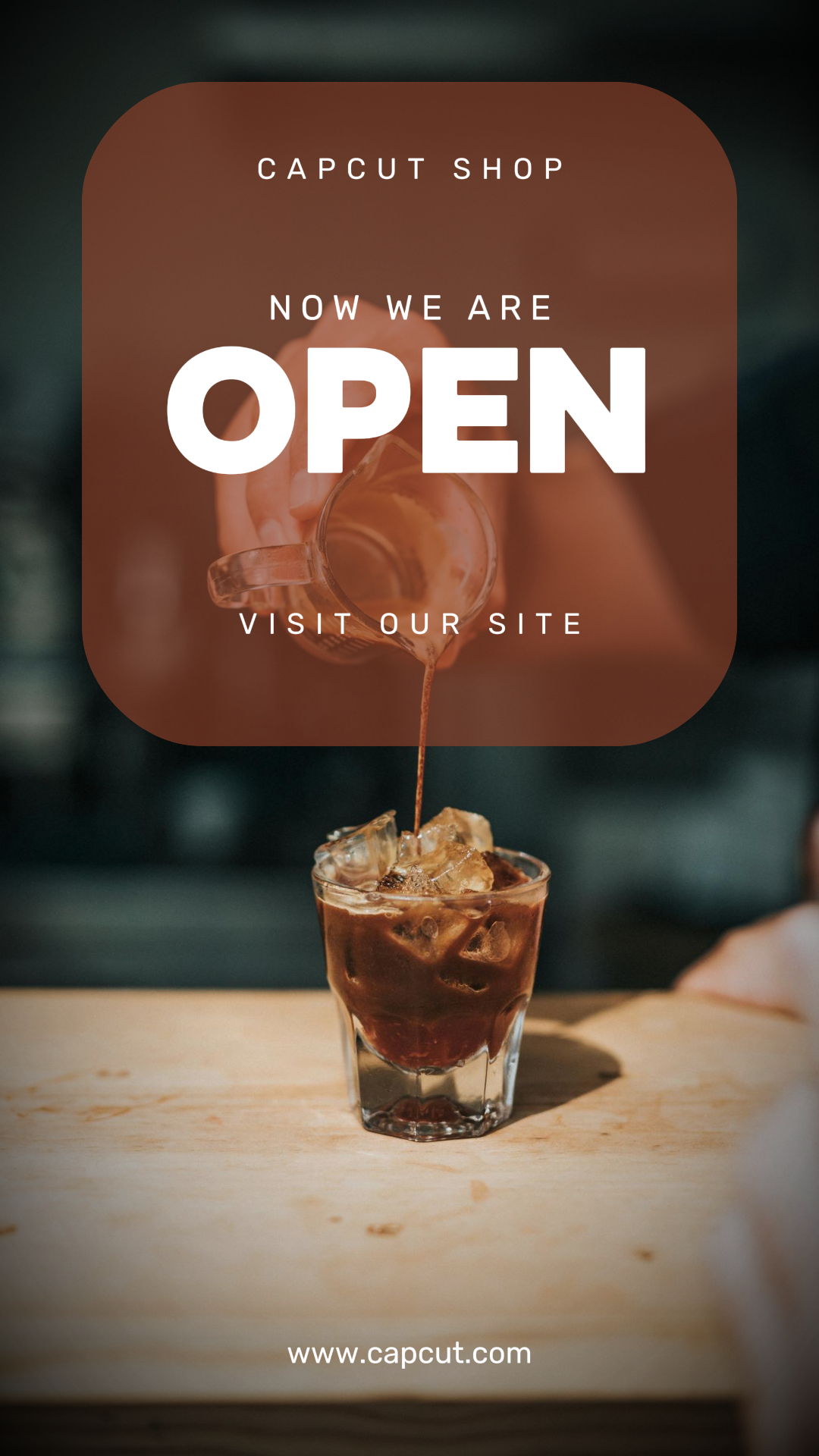 Poster Pemasaran Bisnis dan Kantor Kami Buka Kisah Instagram