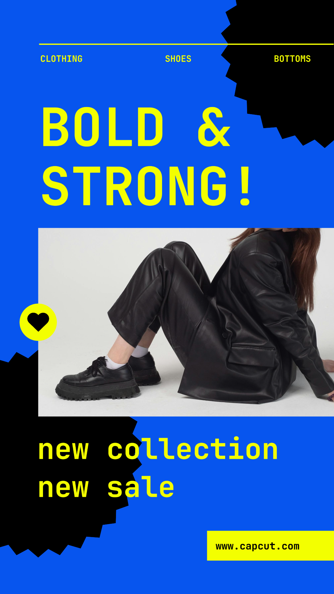 Pemasaran Pakaian dan Sepatu - IG Story - Berani & Kuat