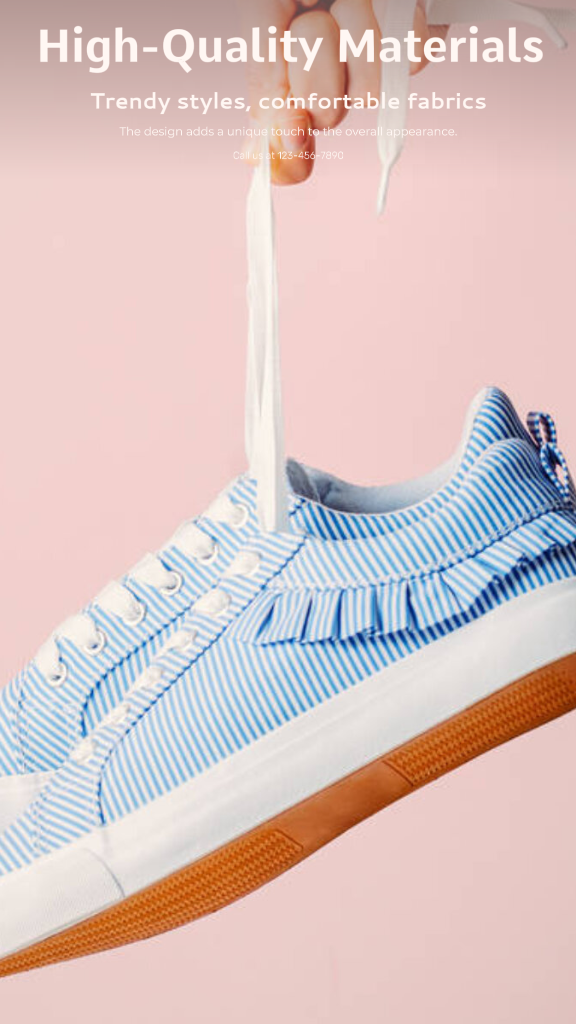 Exibição de efeito de roupas e sapatos