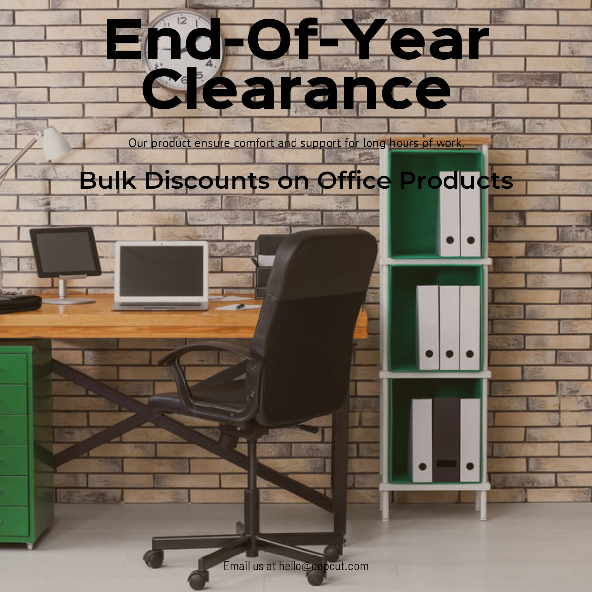 Verkaufsförderung für das Bürogeschäft