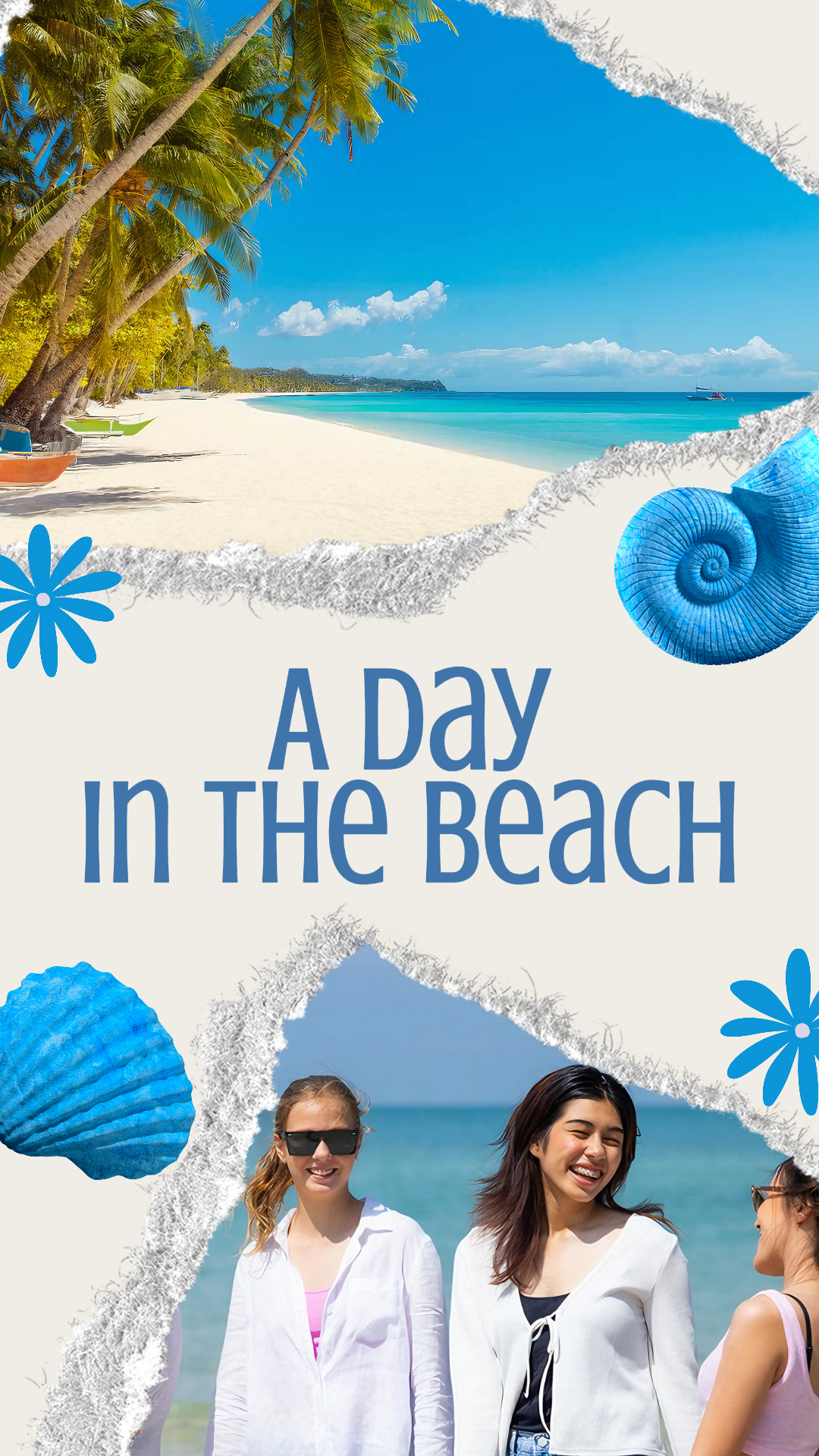 Vlog De Viagem Na Praia Em Miniatura Do TikTok 