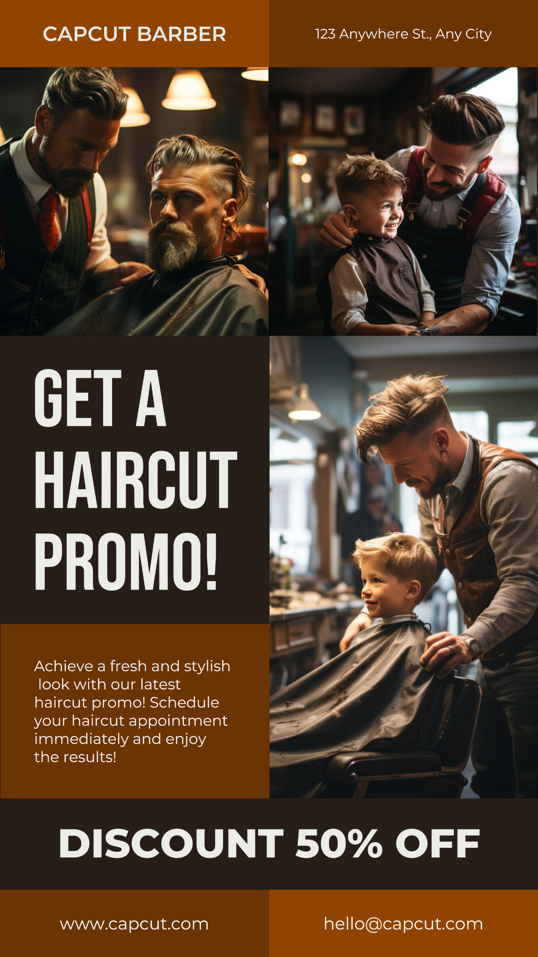 Barber Shop Promotion Instagram Story