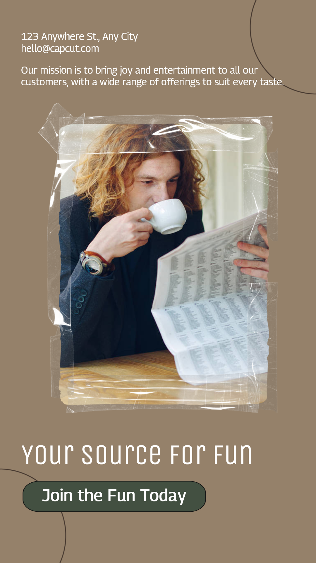 Vorstellung des Unterhaltungsunternehmens