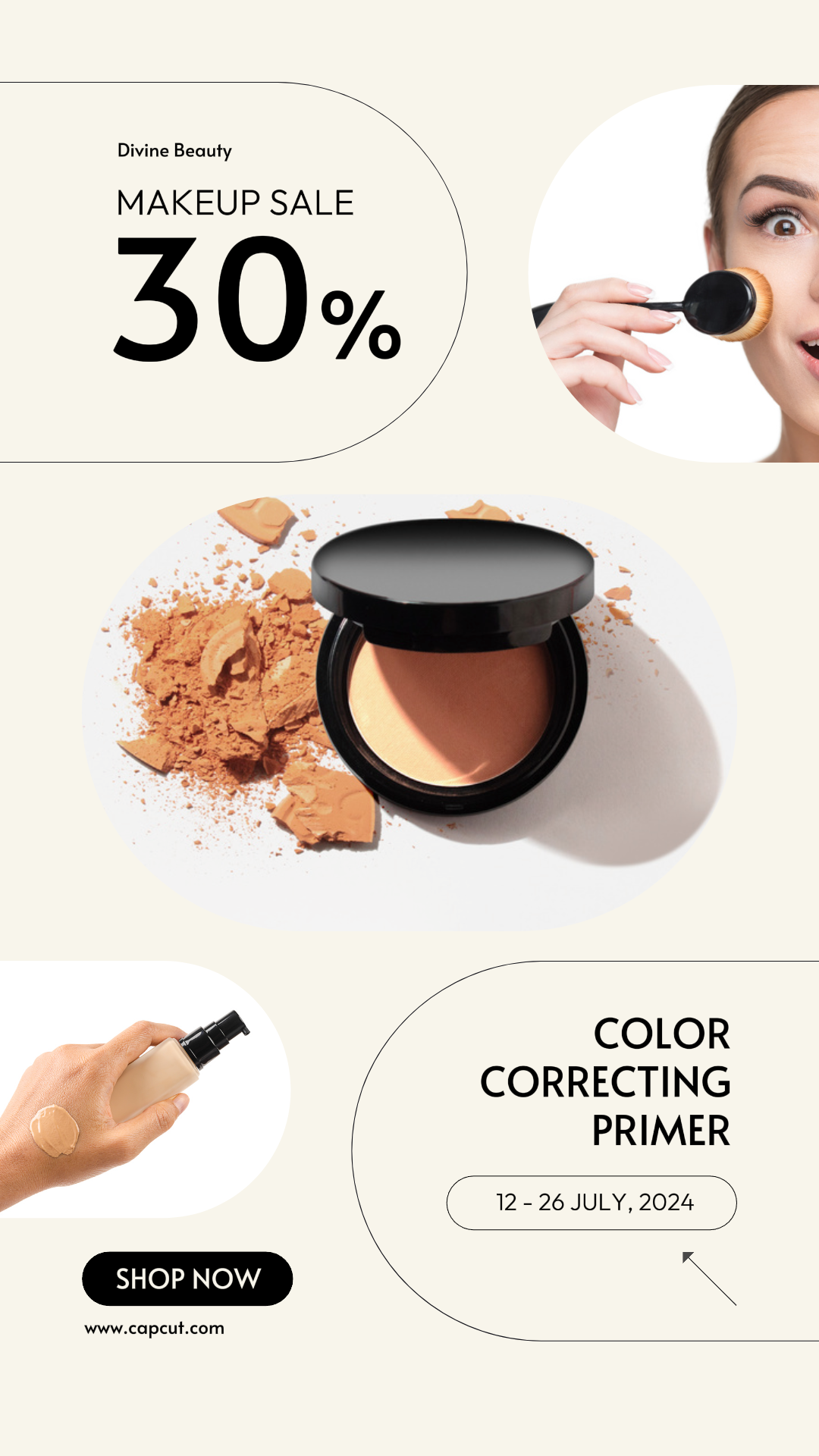 capcut template cover