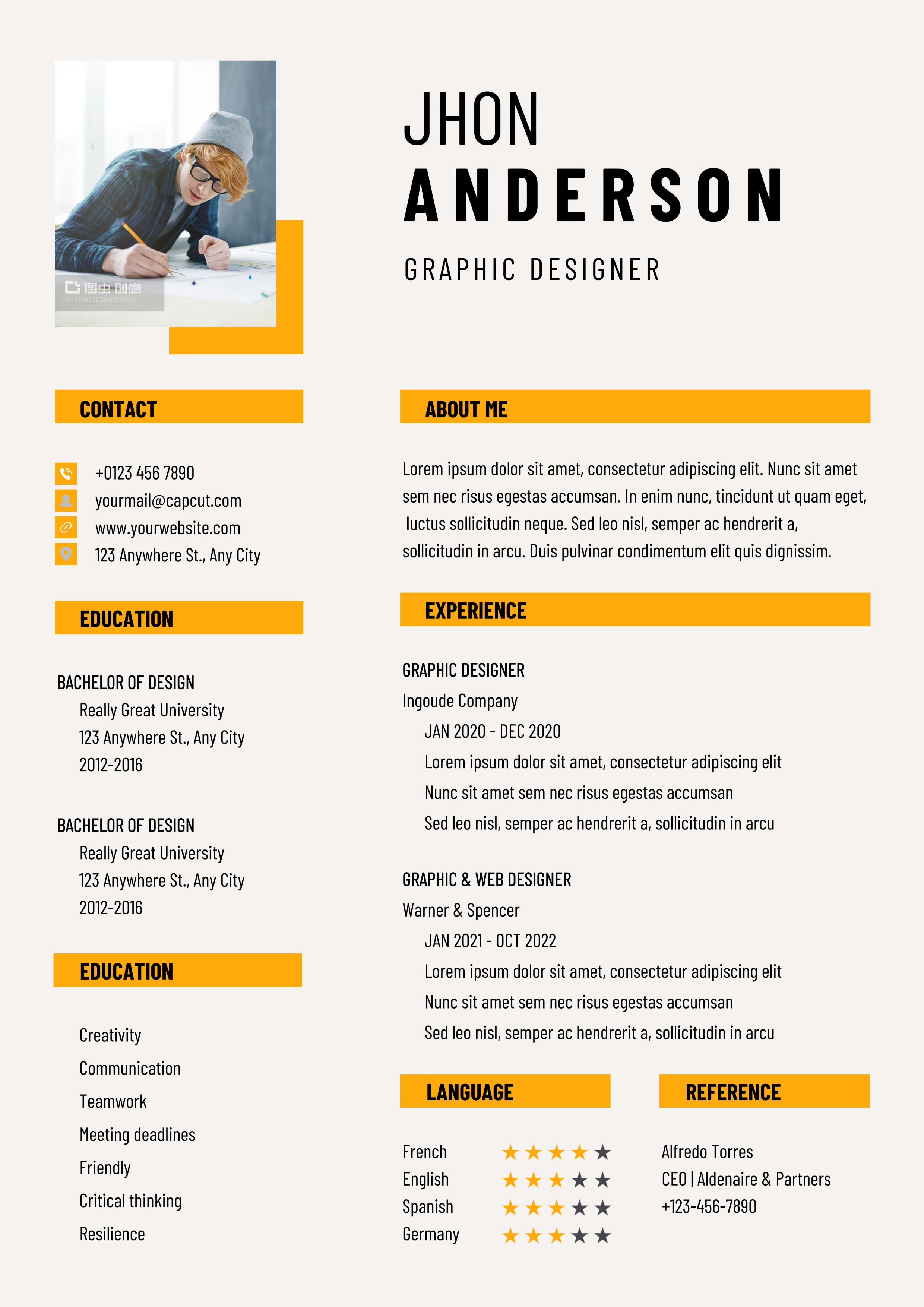 capcut template cover