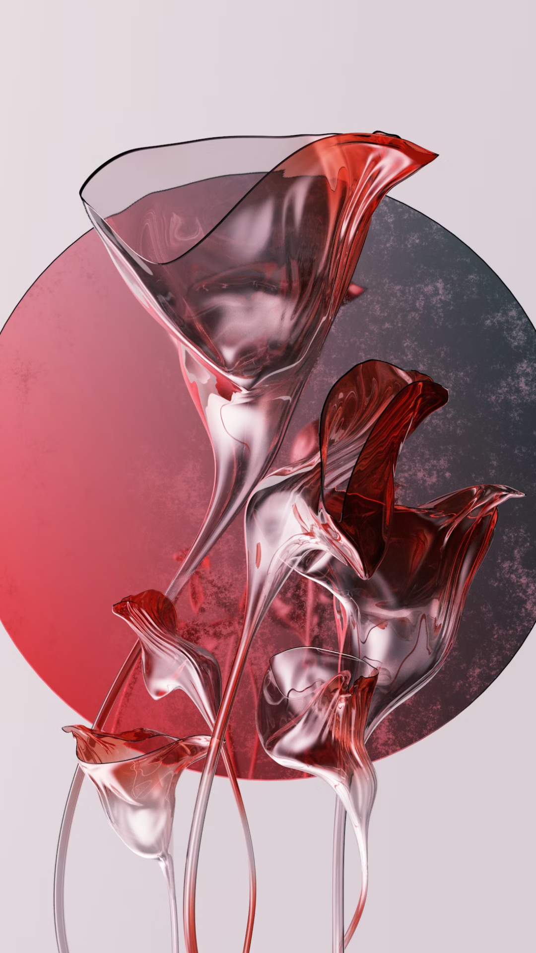 Wallpaper creative poster flower