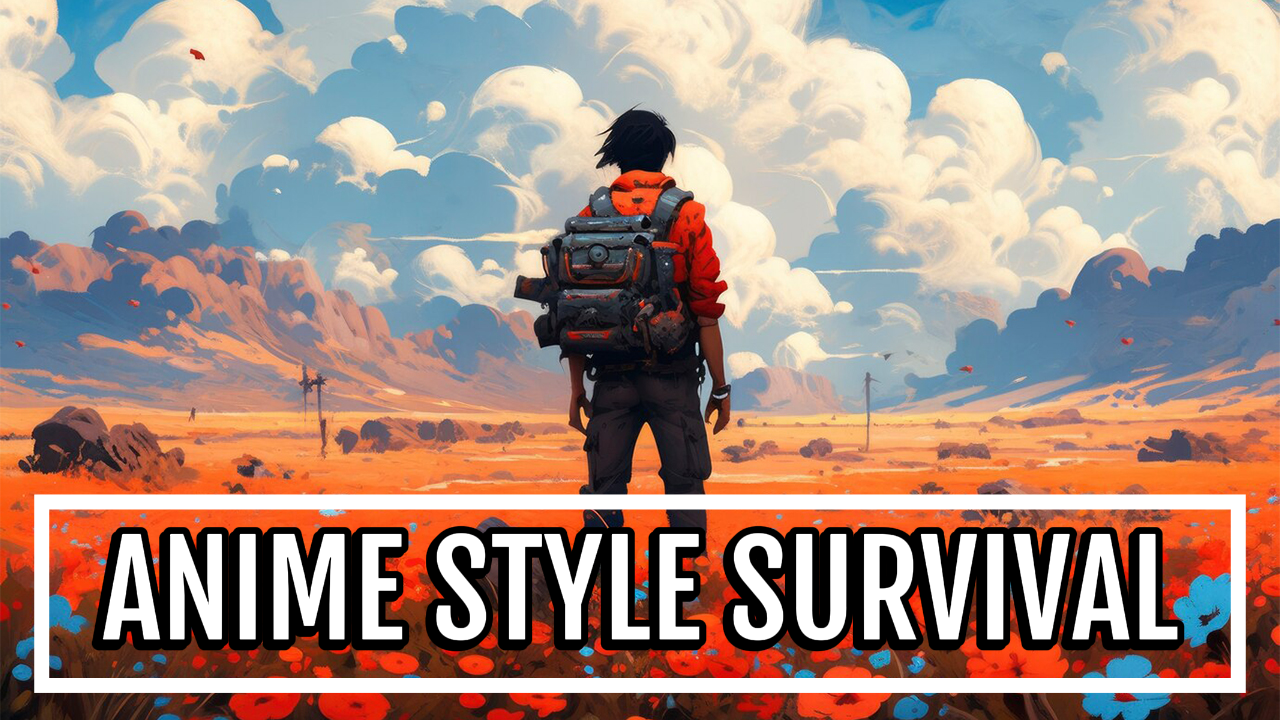 유튜브 썸네일 게임 애니메이션 스타일 서바이벌