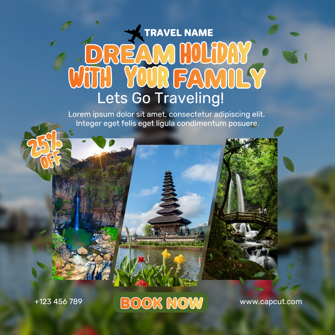 Travel - Dream Holiday - Post Instagram