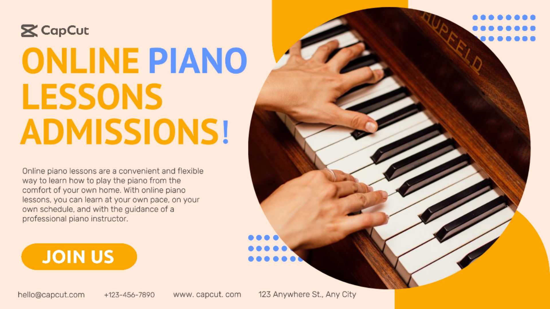 Exhibición de Coaching de Piano Estilo Empresarial