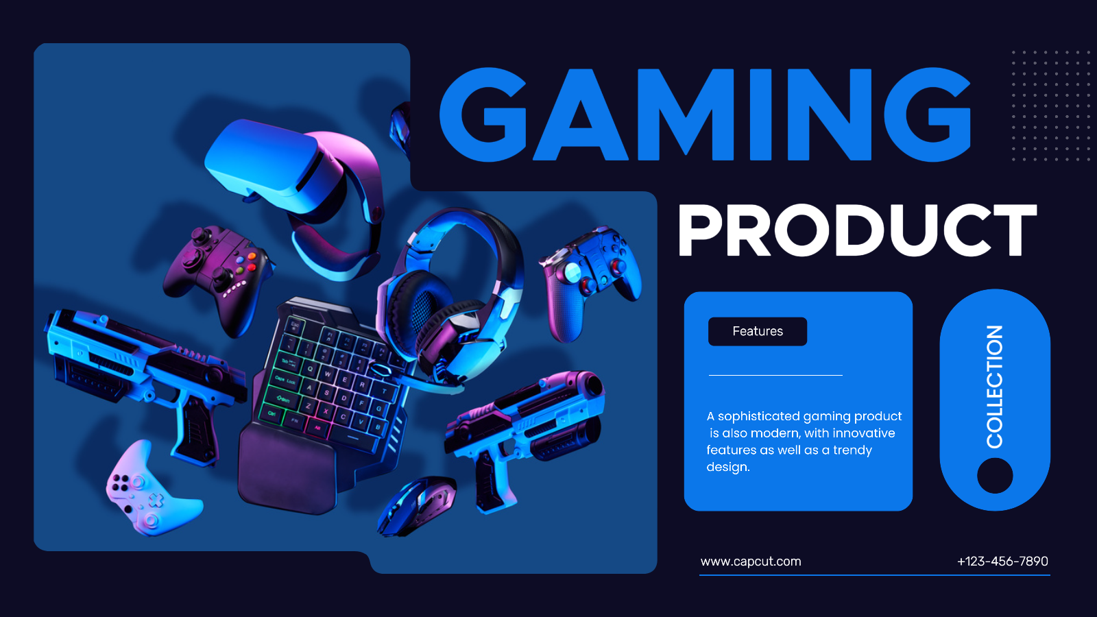 Gaming product Display Modern Twitter Post