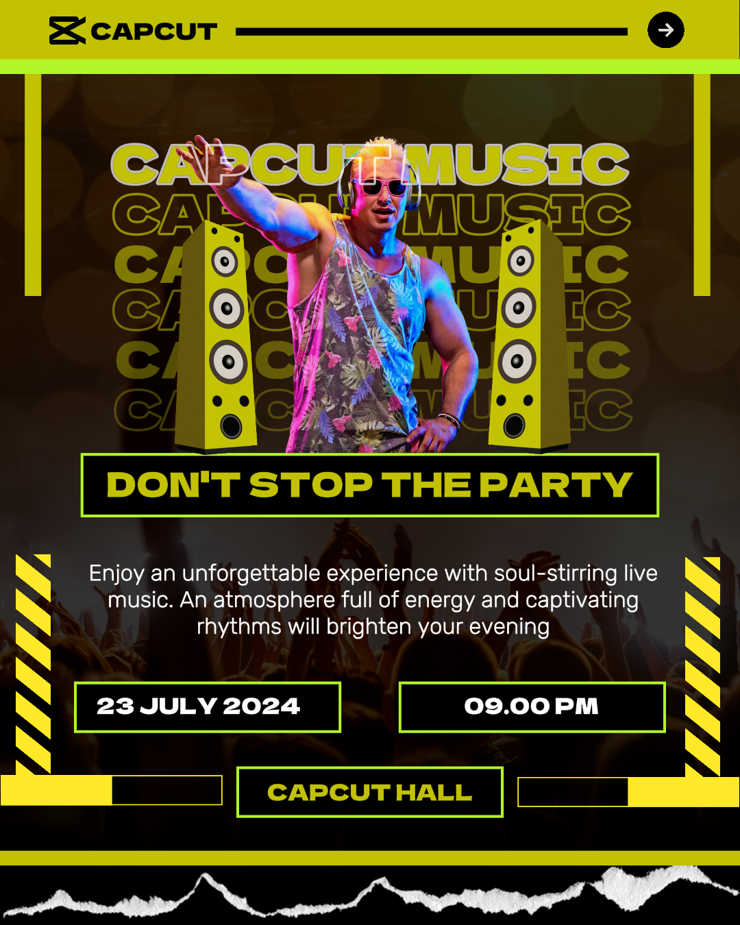 capcut template cover