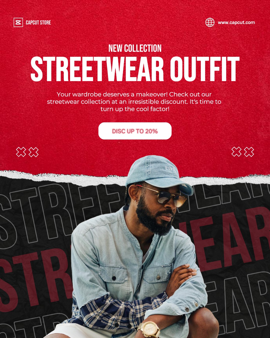 capcut template cover