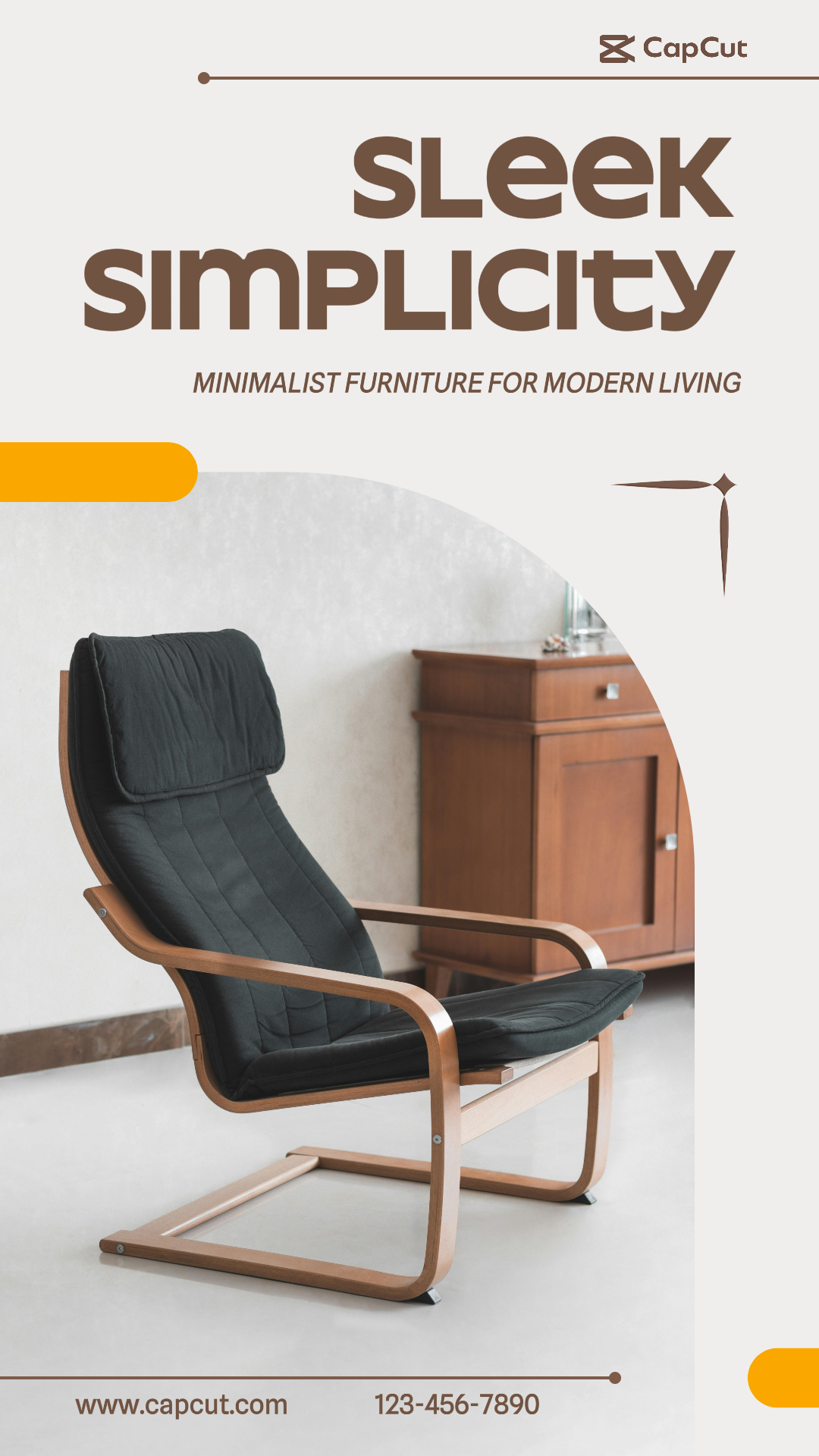 Household Accessories & Furniture Marketing Poster Product Display Instagram Story