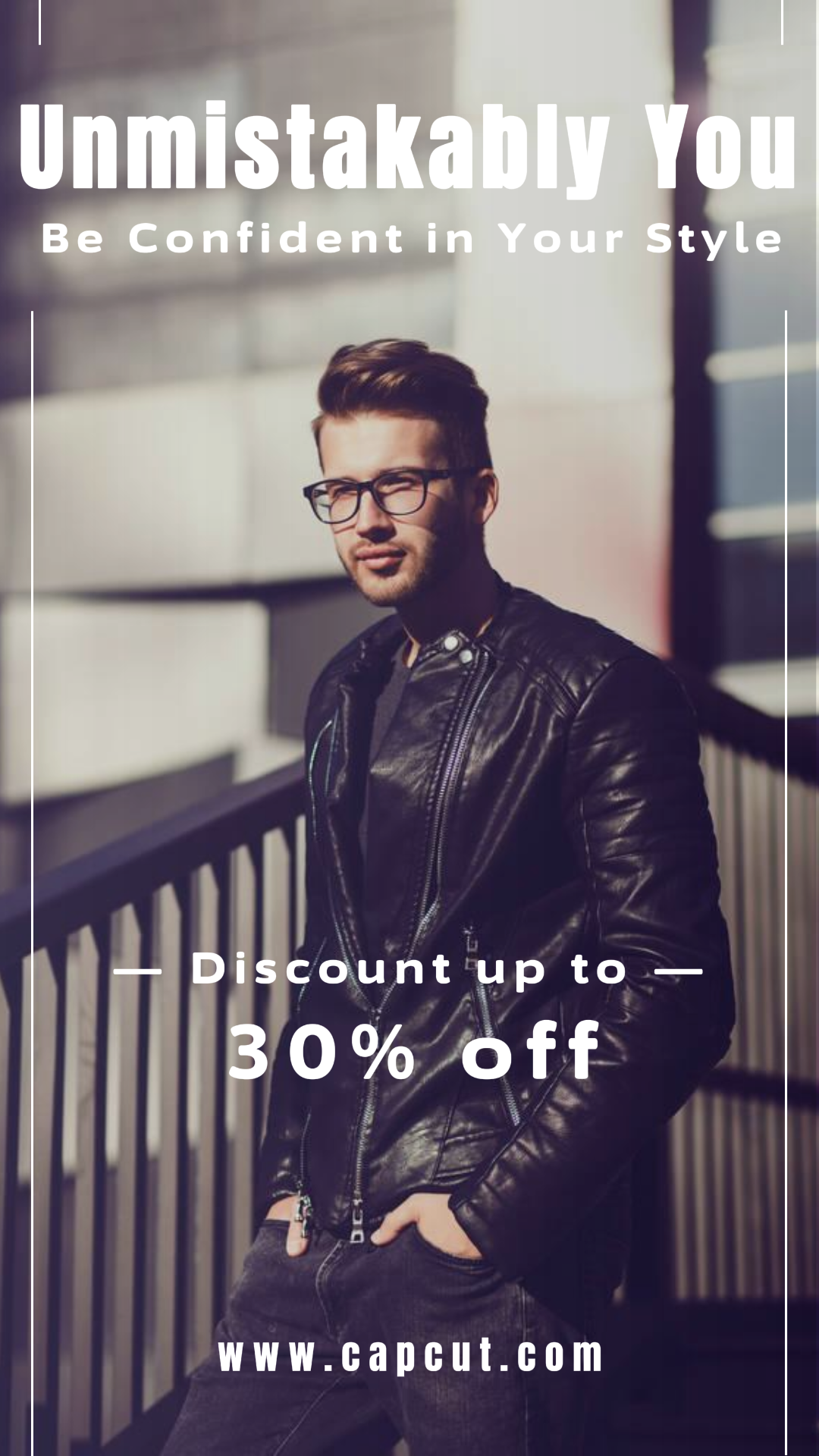 Promoción De Estilo Confiado En La Moda Historia De Instagram Minimalista