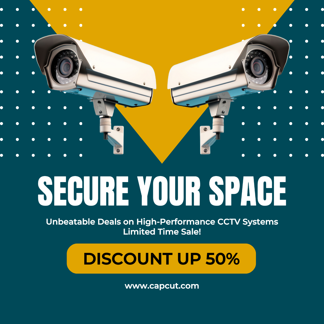 Marketing Electronics CCTV Discount Up 50%