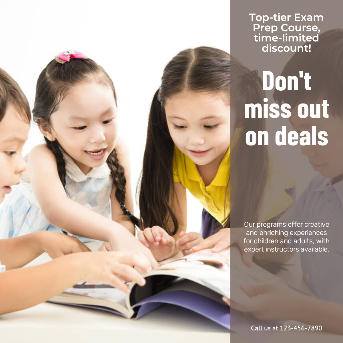 Educação e formação Promoção de vendas