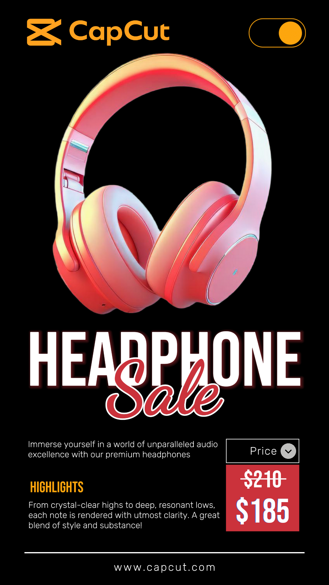 capcut template cover